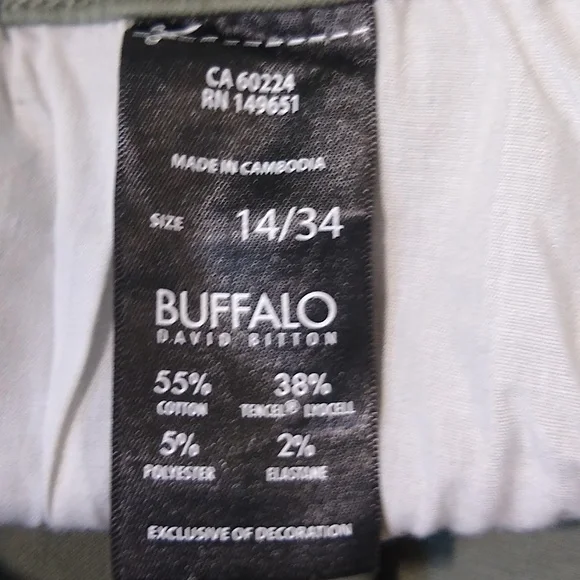 Buffalo 14/34 High-Rise Skinny Leg Stretch Pants - Picture 6 of 9